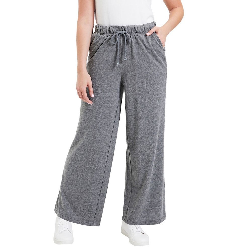 Женские широкие брюки из френч терри June + Vie больших размеров June+Vie, цвет Medium Heather Grey
Женские широкие брюки из френч терри June + Vie больших размеров June+Vie, цвет Medium Heather Grey
