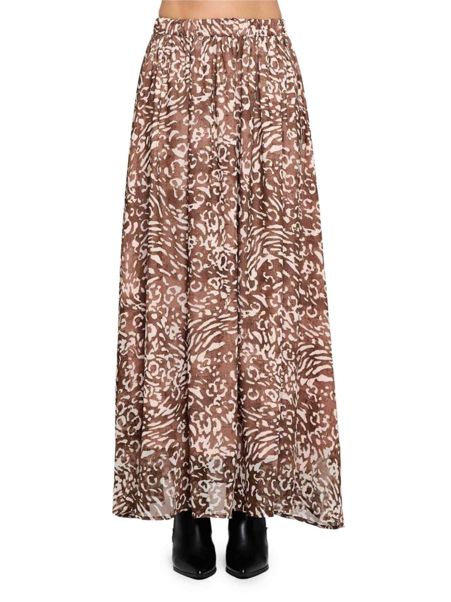 Юбка макси с анималистичным принтом А-силуэта Renee C., цвет Chocolate
Юбка макси с анималистичным принтом А-силуэта Renee C., цвет Chocolate