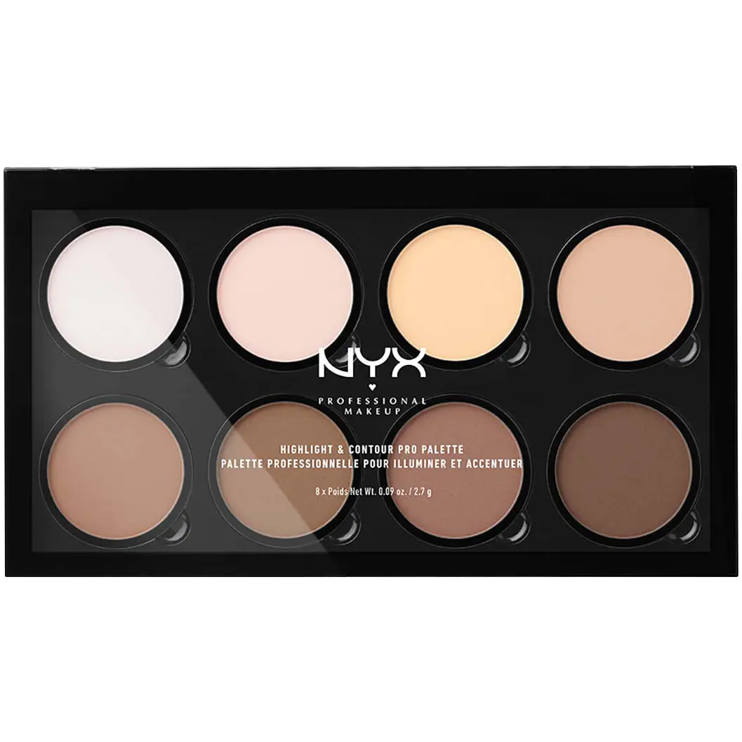 NYX Professional Makeup Highlight & Contour Pro Палетка для контурирования лица HCPP 01, 21,6 г
NYX Professional Makeup Highlight & Contour Pro Палетка для контурирования лица HCPP 01, 21,6 г