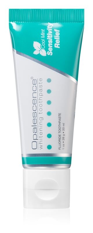 Отбеливающая зубная паста для чувствительных зубов Opalescence Whitening Sensitivity Relief
Отбеливающая зубная паста для чувствительных зубов Opalescence Whitening Sensitivity Relief