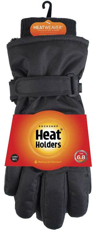 HEAT HOLDERS Элегантные черные лыжные перчатки для женщин — теплые и удобные
HEAT HOLDERS Элегантные черные лыжные перчатки для женщин — теплые и удобные