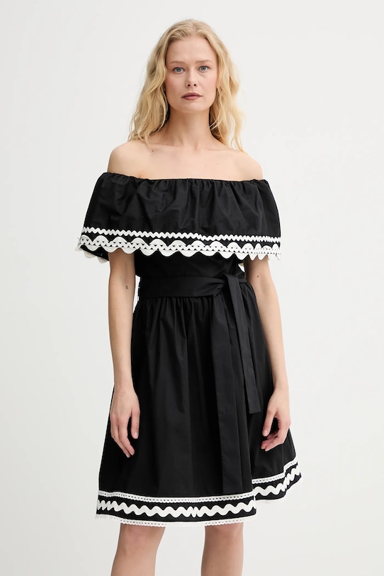 Хлопковое платье Morgan, черный
Хлопковое платье Morgan, черный