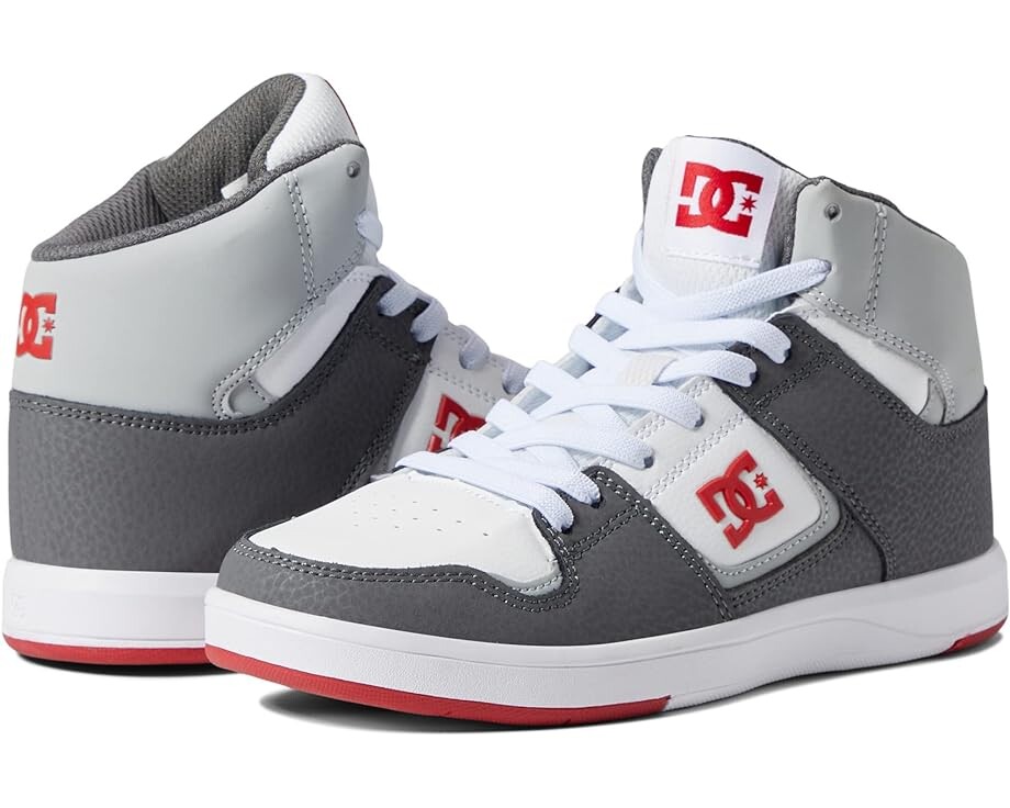 Кроссовки DC Cure Casual High Top Boys Skate Shoes Elastic Sneakers, цвет White/Grey/Red
Кроссовки DC Cure Casual High Top Boys Skate Shoes Elastic Sneakers, цвет White/Grey/Red
