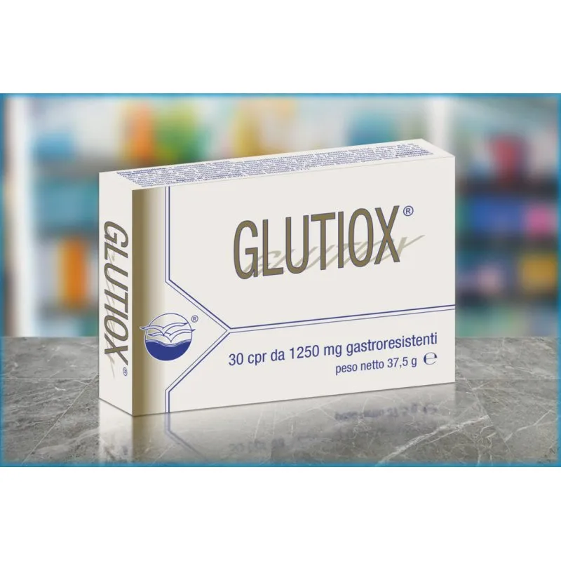 Glutiox 30 таблеток 1250 мг гастрорезистентный для здоровья желудочно-кишечного тракта Farma Valens
Glutiox 30 таблеток 1250 мг гастрорезистентный для здоровья желудочно-кишечного тракта Farma Valens