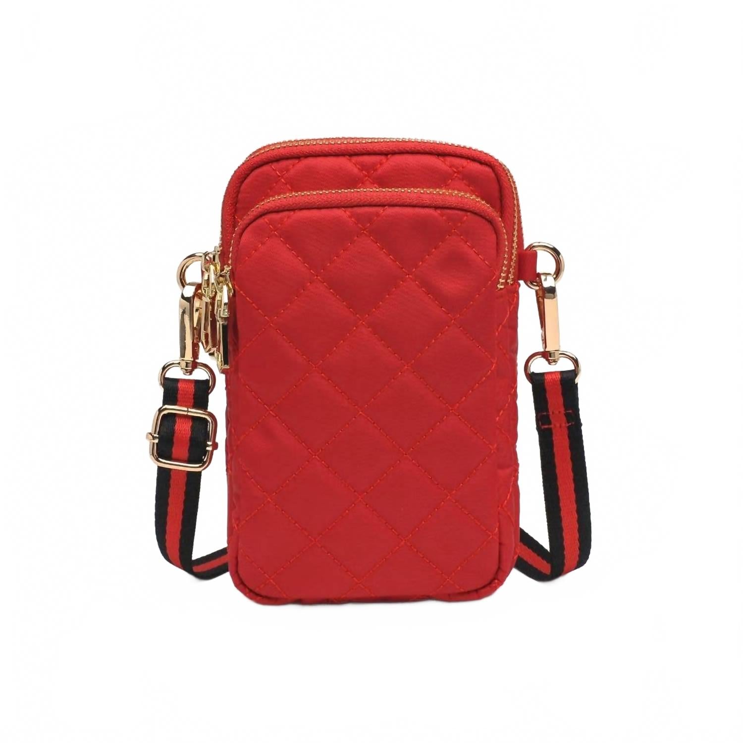 SOL and SELENE Женская стеганая сумка через плечо Divide & Conquer, красная
SOL and SELENE Женская стеганая сумка через плечо Divide & Conquer, красная