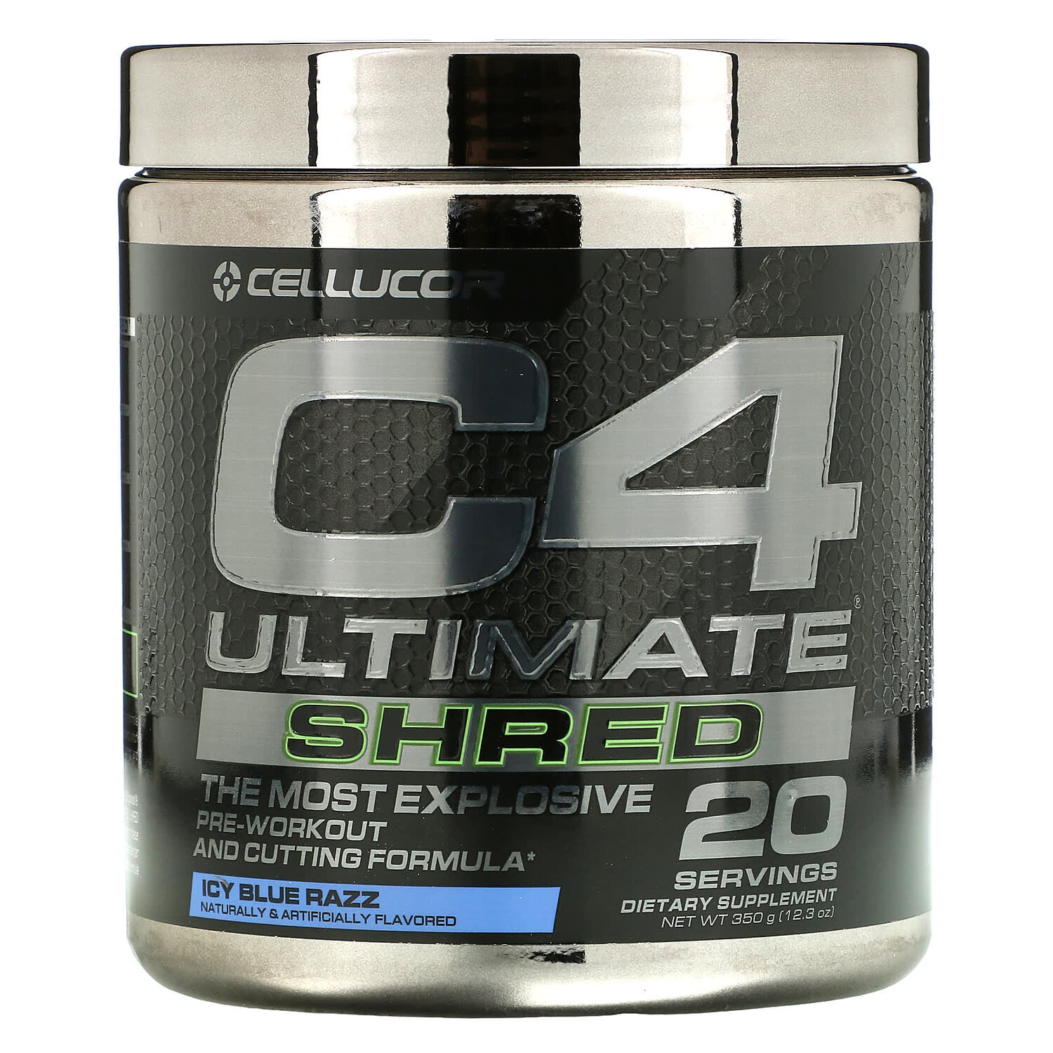Формула Cellucor для употребления перед тренировкой и нарезкой, ледяная голубая роза, 350 г
Формула Cellucor для употребления перед тренировкой и нарезкой, ледяная голубая роза, 350 г