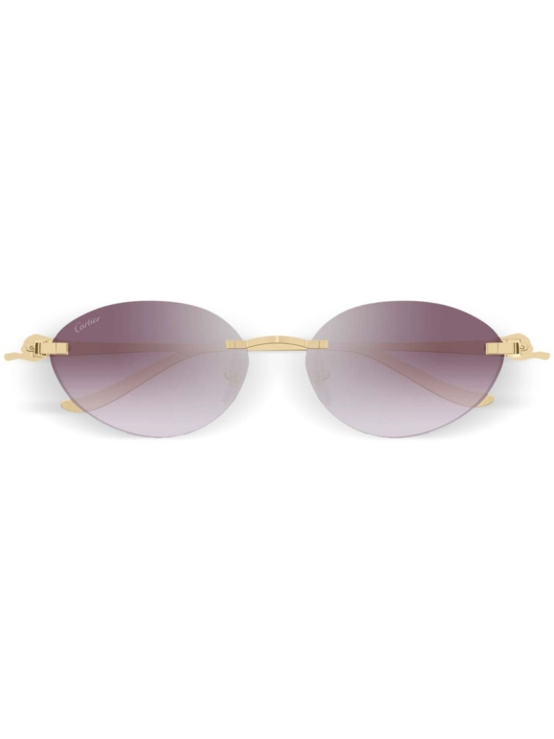 Солнцезащитные очки в овальной оправе Cartier Eyewear, золотой
Солнцезащитные очки в овальной оправе Cartier Eyewear, золотой