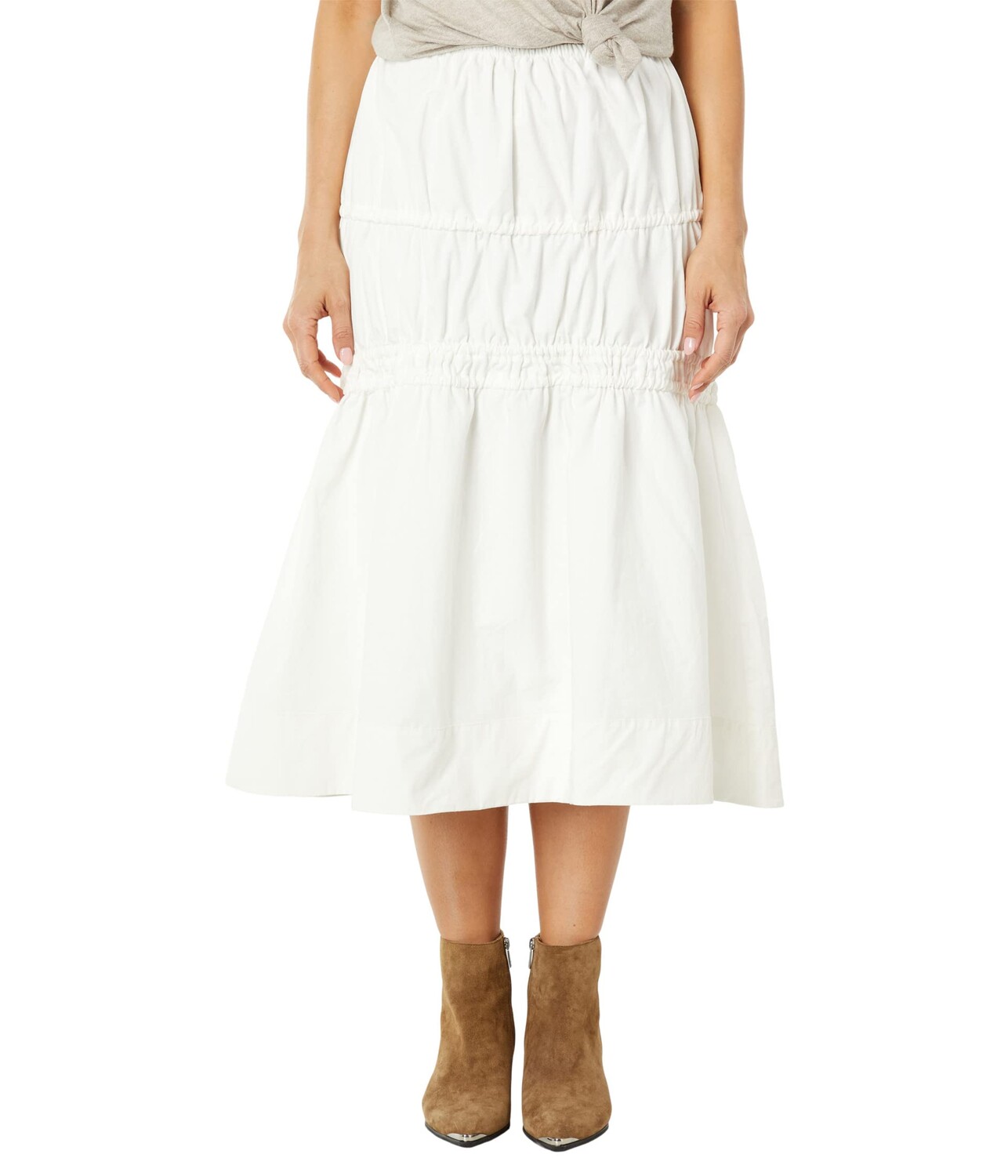 Юбка MOON RIVER, Tie Detailed Maxi Tiered Skirt
Юбка MOON RIVER, Tie Detailed Maxi Tiered Skirt
