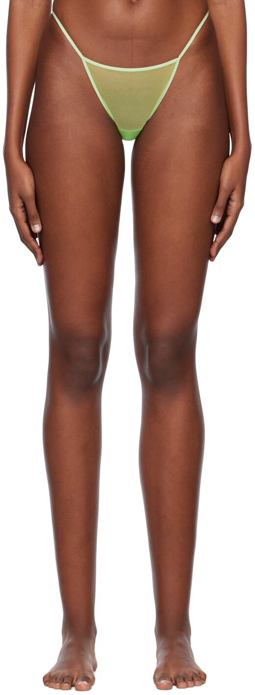 Зеленые прозрачные трусы Nensi Dojaka
Зеленые прозрачные трусы Nensi Dojaka