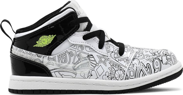 Кроссовки Air Jordan 1 Mid SE TD DIY, белый
Кроссовки Air Jordan 1 Mid SE TD DIY, белый