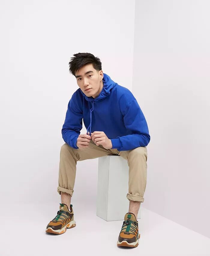 Мужская худи из тяжелого флиса Ultimate Hanes, синий
Мужская худи из тяжелого флиса Ultimate Hanes, синий