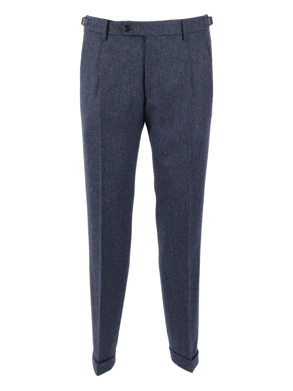 Брюки прямого кроя с плиссировкой и елочкой Berwich, синий
Брюки прямого кроя с плиссировкой и елочкой Berwich, синий