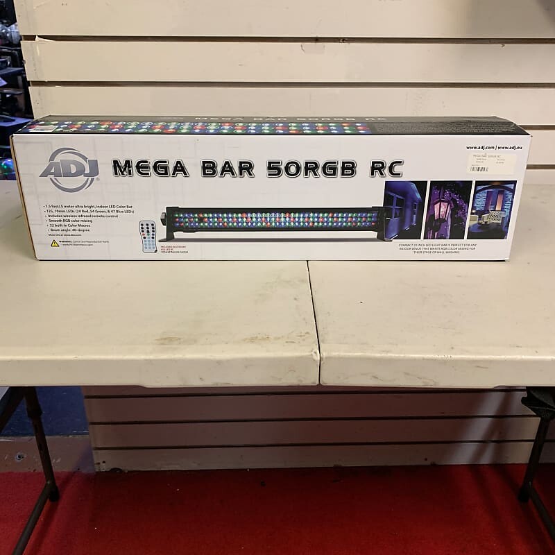 American DJ Mega Bar 50RGB RC 2020 Черный
American DJ Mega Bar 50RGB RC 2020 Черный