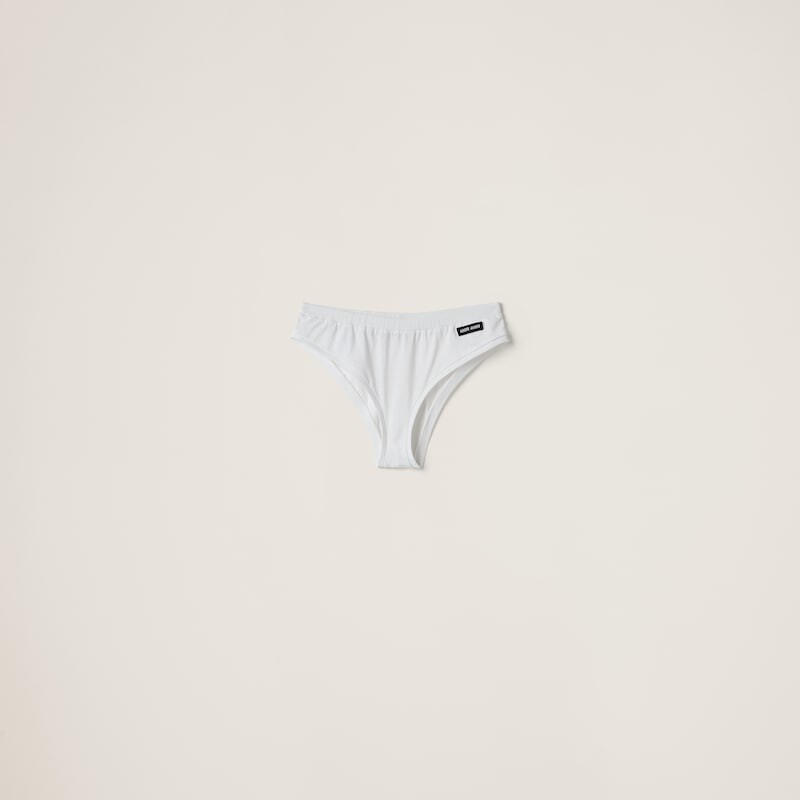 Трусы из джерси Miu Miu, белый
Трусы из джерси Miu Miu, белый