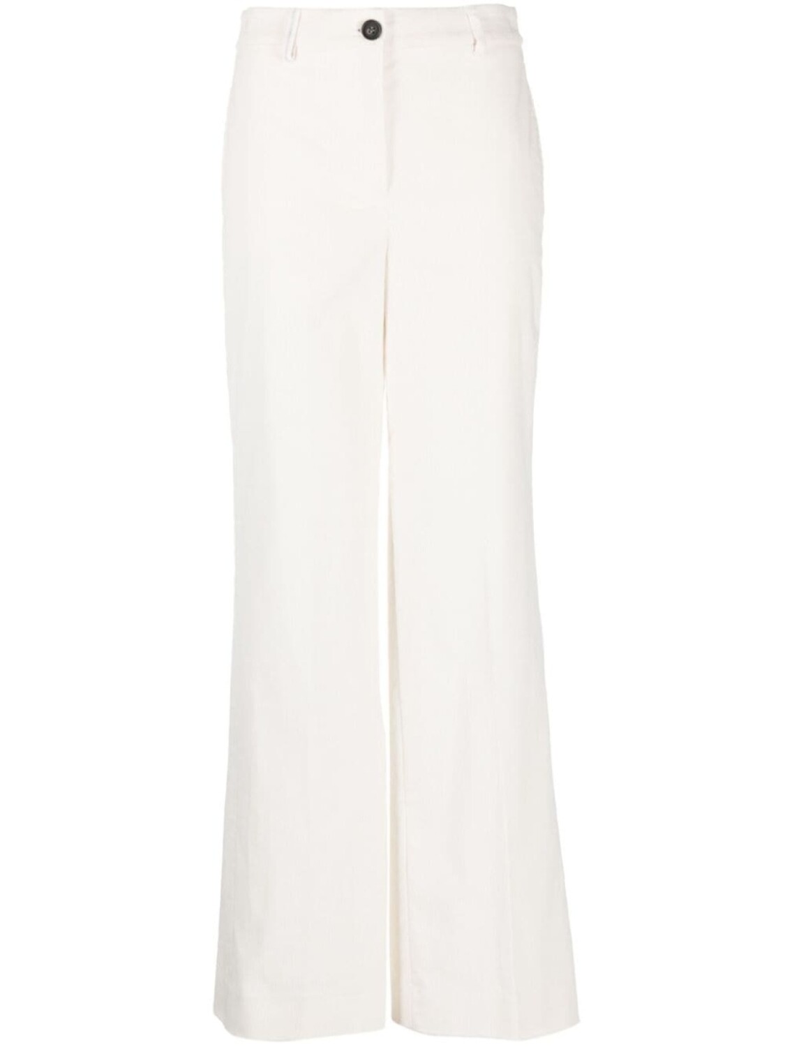 Lorena Antoniazzi широкие вельветовые брюки с завышенной талией, белый
Lorena Antoniazzi широкие вельветовые брюки с завышенной талией, белый