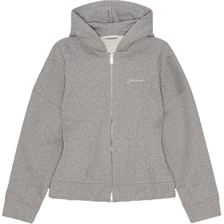 Куртка с вышитым логотипом GANNI, Paloma Dove серый микс
Куртка с вышитым логотипом GANNI, Paloma Dove серый микс