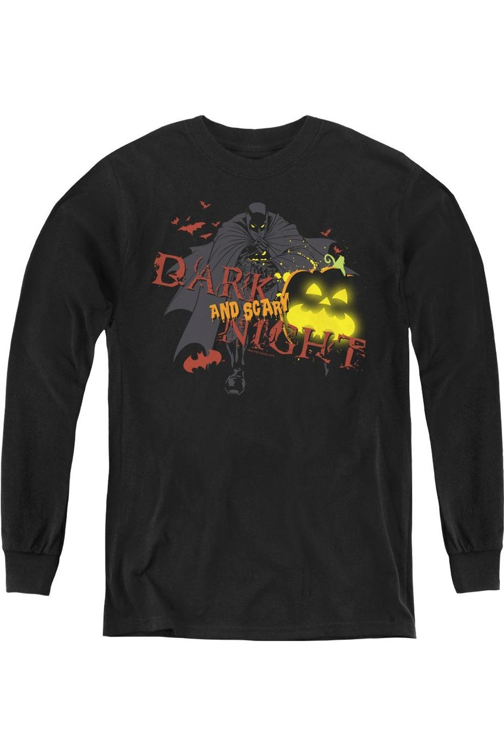 Футболка с длинным рукавом для подростков "Batman: Темная и жуткая ночь" Gildan, черный
Футболка с длинным рукавом для подростков "Batman: Темная и жуткая ночь" Gildan, черный