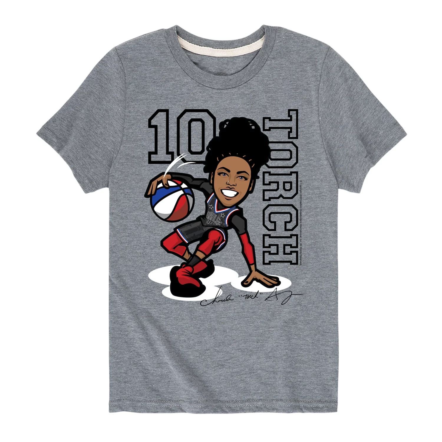 Футболка с рисунком факела Harlem Globetrotters для мальчиков 8–20 лет Licensed Character, серый
Футболка с рисунком факела Harlem Globetrotters для мальчиков 8–20 лет Licensed Character, серый