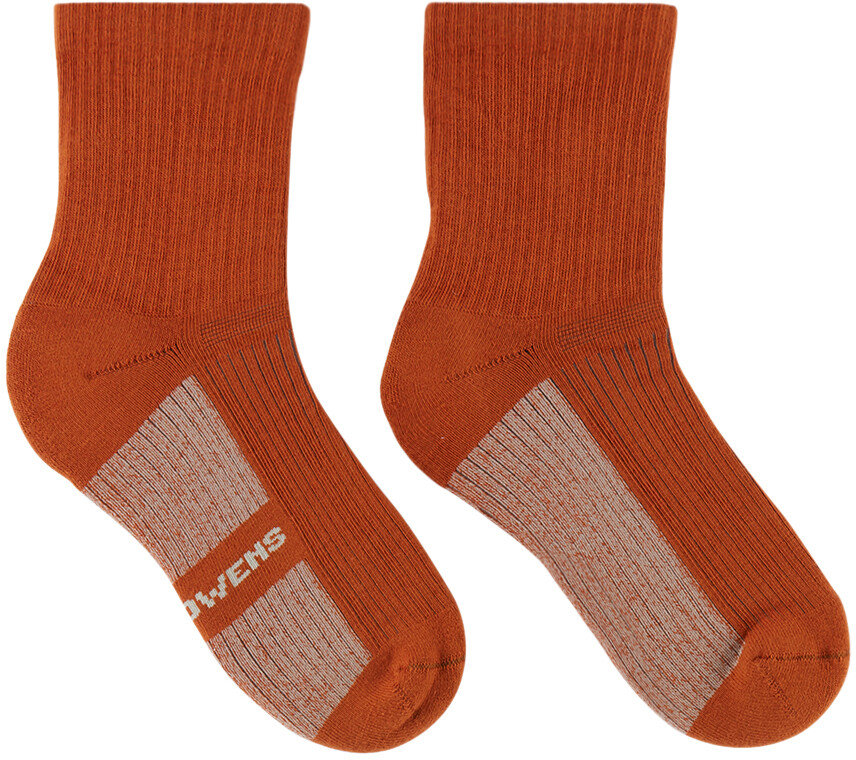 Детские оранжевые жаккардовые носки Оранжевый/Жемчужный Rick Owens
Детские оранжевые жаккардовые носки Оранжевый/Жемчужный Rick Owens