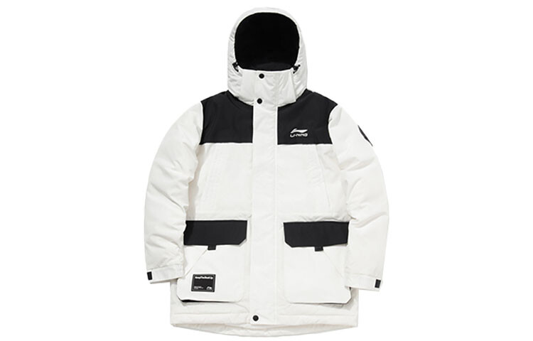 Пуховик мужской белый Lining, белый
Пуховик мужской белый Lining, белый