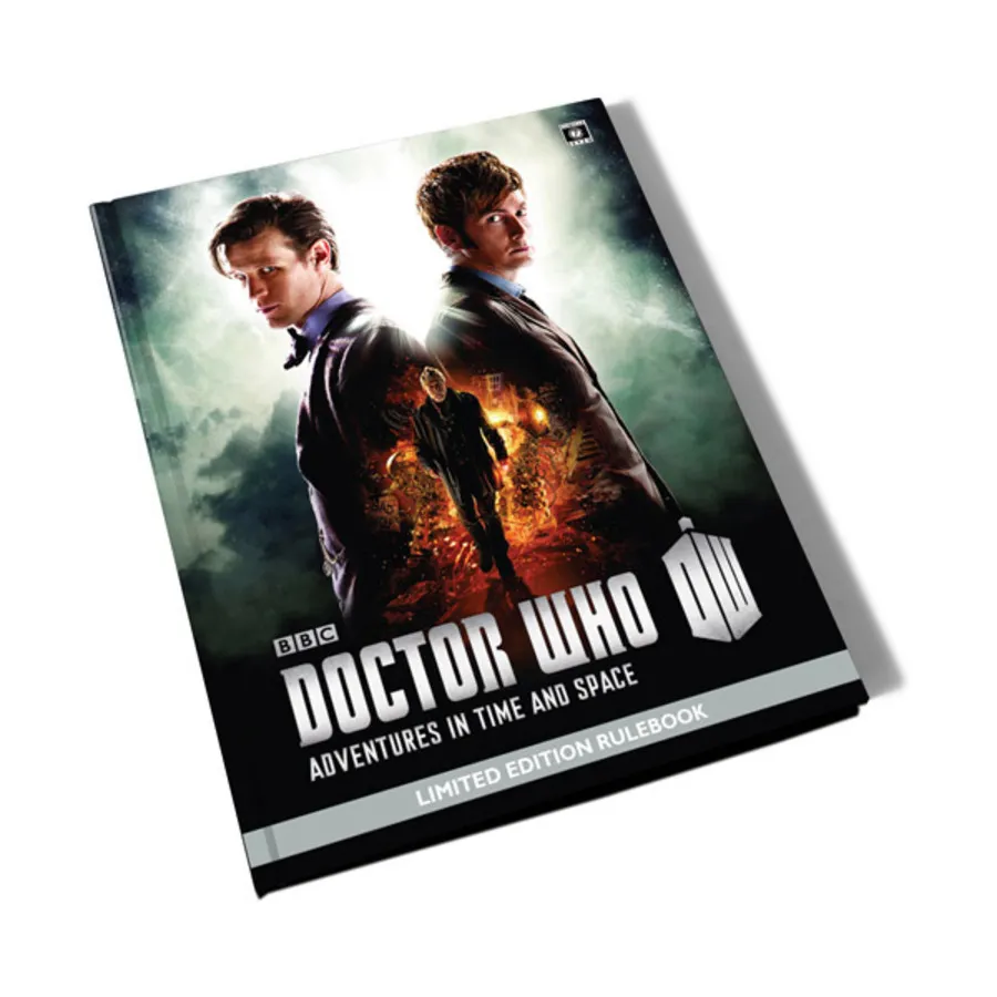 Doctor Who - Adventures in Time and Space Rulebook (Limited Edition), Doctor Who - The Roleplaying Game (Cubicle Seven), твердый переплет
Doctor Who - Adventures in Time and Space Rulebook (Limited Edition), Doctor Who - The Roleplaying Game (Cubicle Seven), твердый переплет