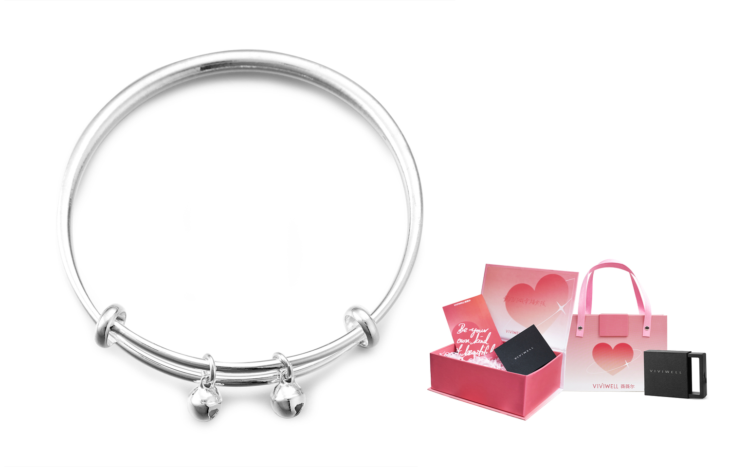 Медный сплав браслет для женщин VIVIWELL, Copper-Plated Bell Model + Heartbeat Supreme Gift Box
Медный сплав браслет для женщин VIVIWELL, Copper-Plated Bell Model + Heartbeat Supreme Gift Box