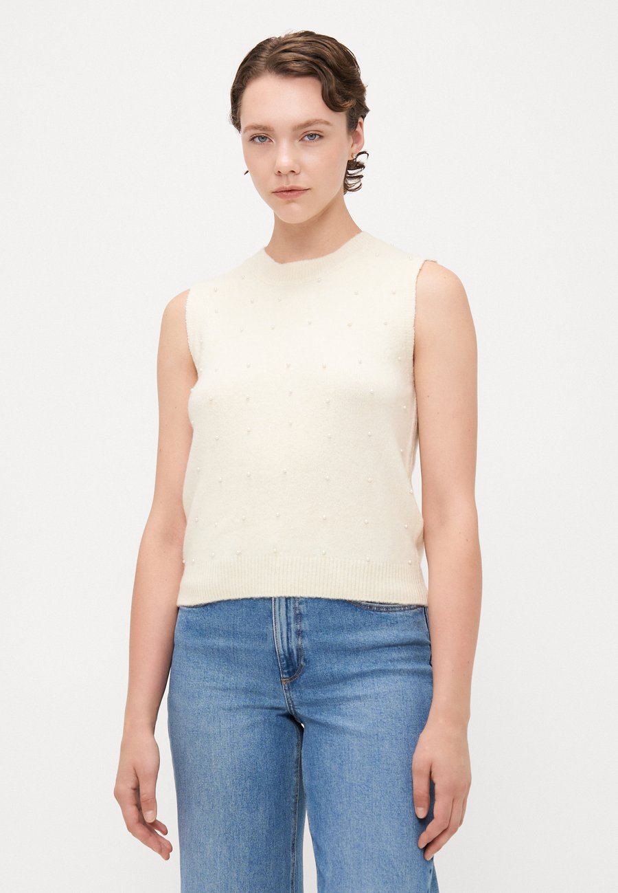 Джемпер ONLY Tall ONLRENATA O NECK VEST, Whitecap Gray/White/Beige
Джемпер ONLY Tall ONLRENATA O NECK VEST, Whitecap Gray/White/Beige