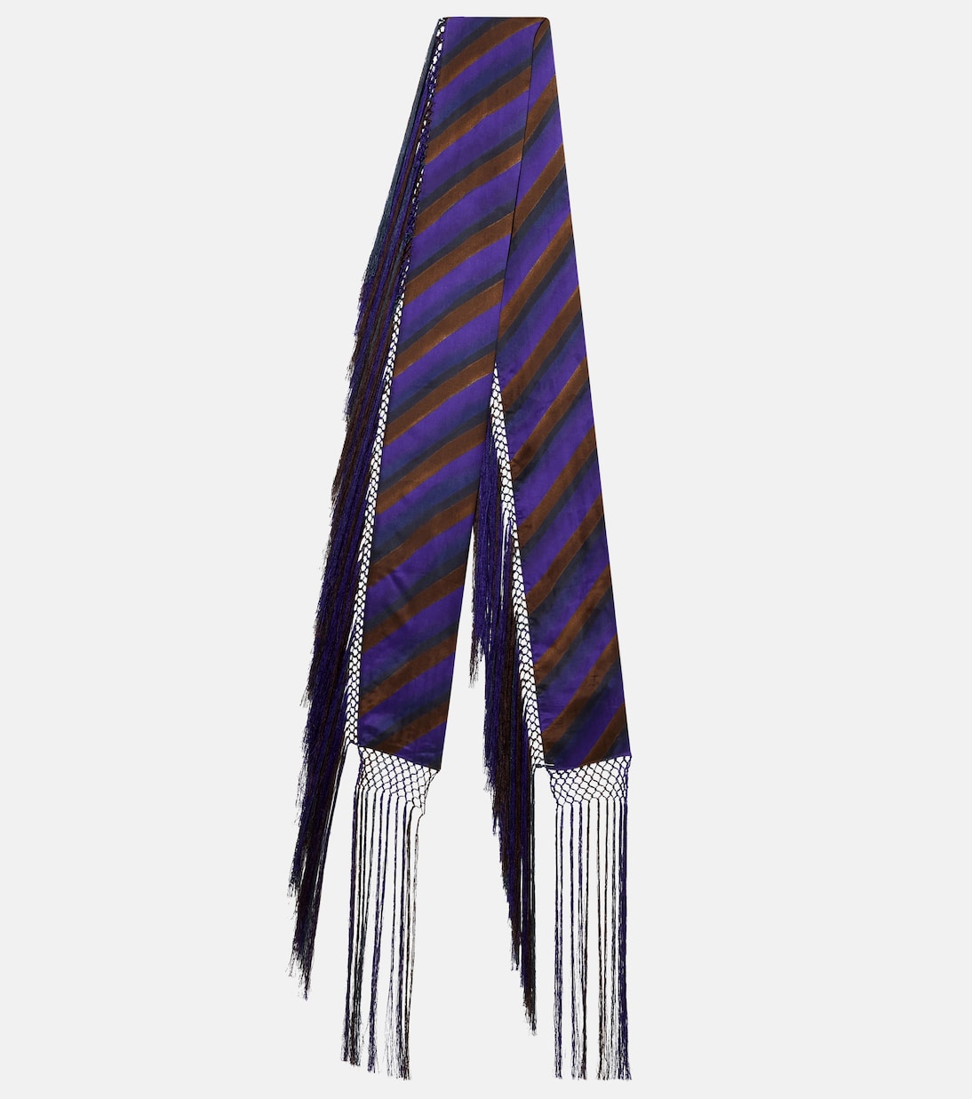 Шарф с принтом Dries Van Noten, фиолетовый
Шарф с принтом Dries Van Noten, фиолетовый