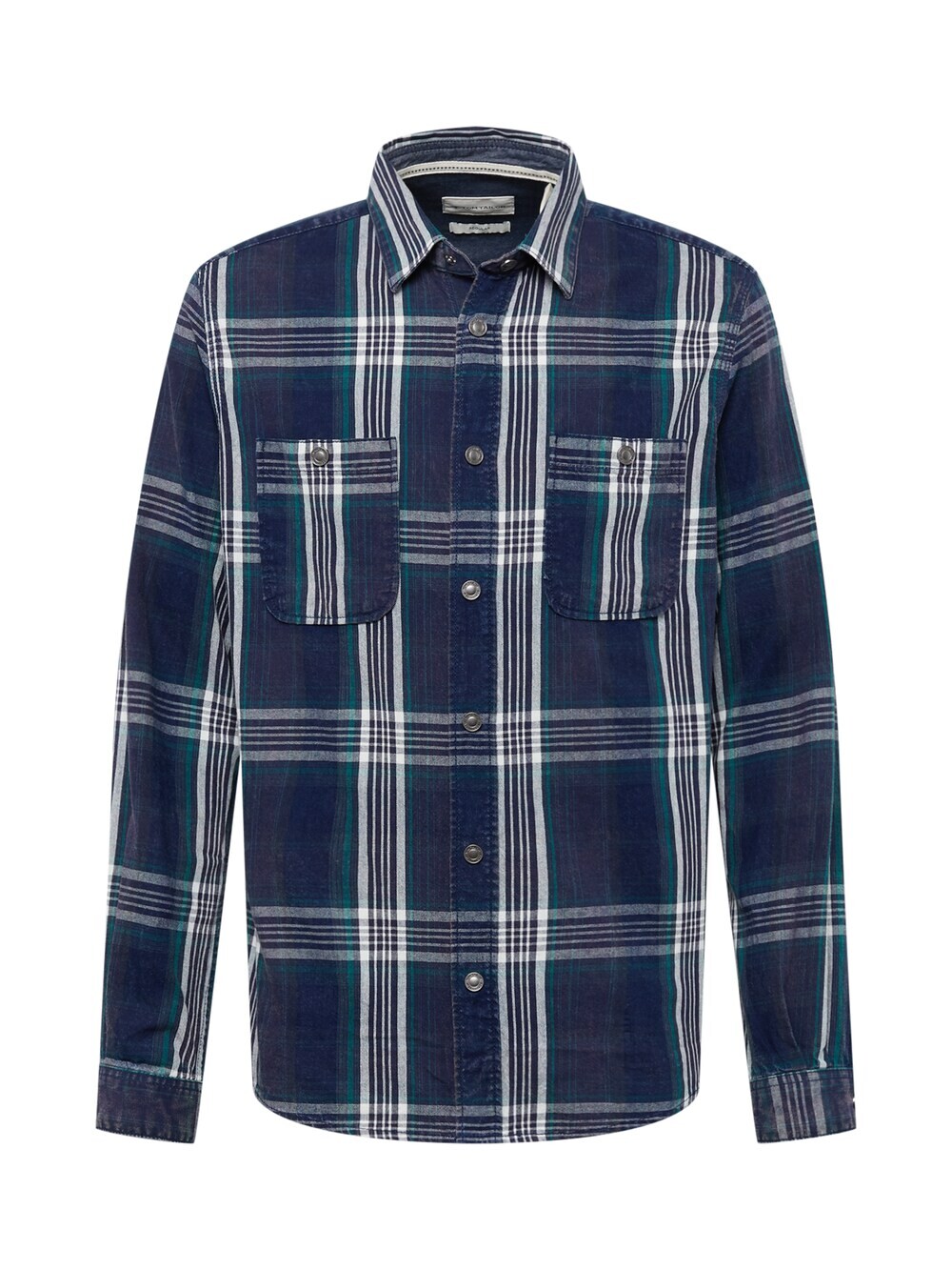 Рубашка на пуговицах стандартного кроя Tom Tailor, темно-синий
Рубашка на пуговицах стандартного кроя Tom Tailor, темно-синий