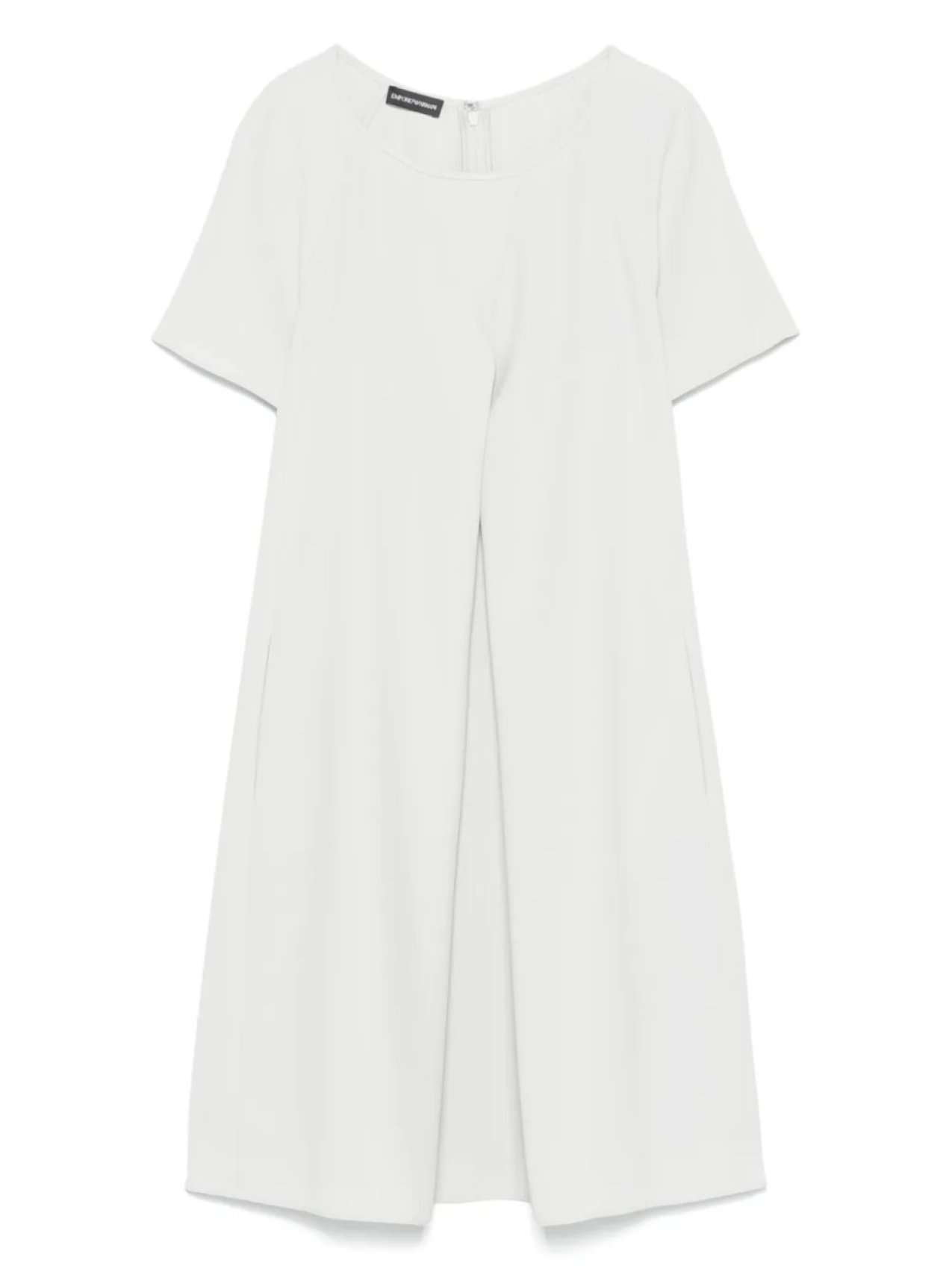 Мини-платье с круглым вырезом Emporio Armani, серый
Мини-платье с круглым вырезом Emporio Armani, серый