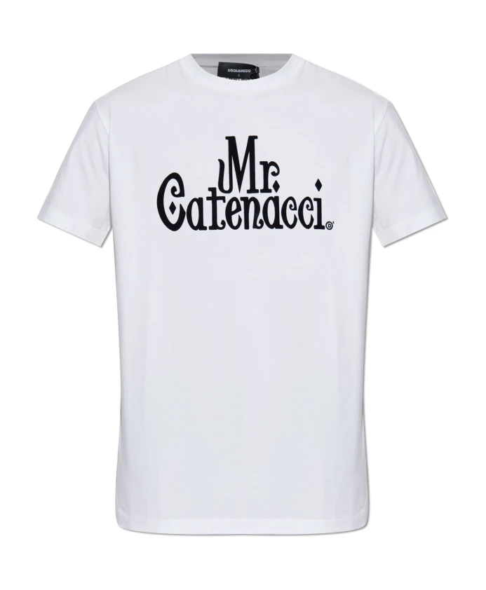 Футболка с логотипом Dsquared2, белый
Футболка с логотипом Dsquared2, белый