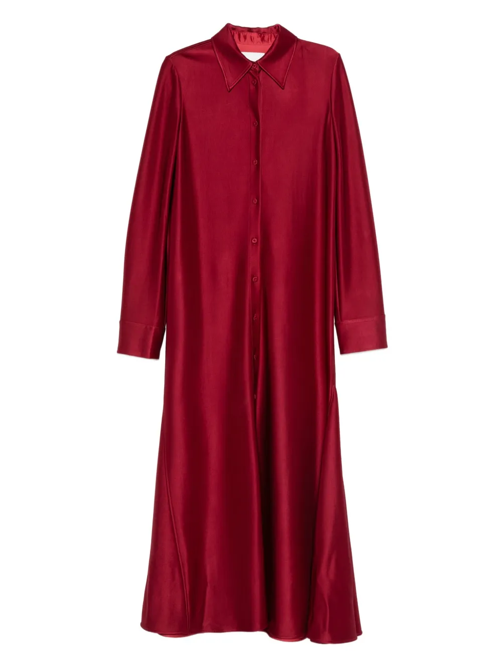 Платье-рубашка на пуговицах JIL SANDER, красный
Платье-рубашка на пуговицах JIL SANDER, красный