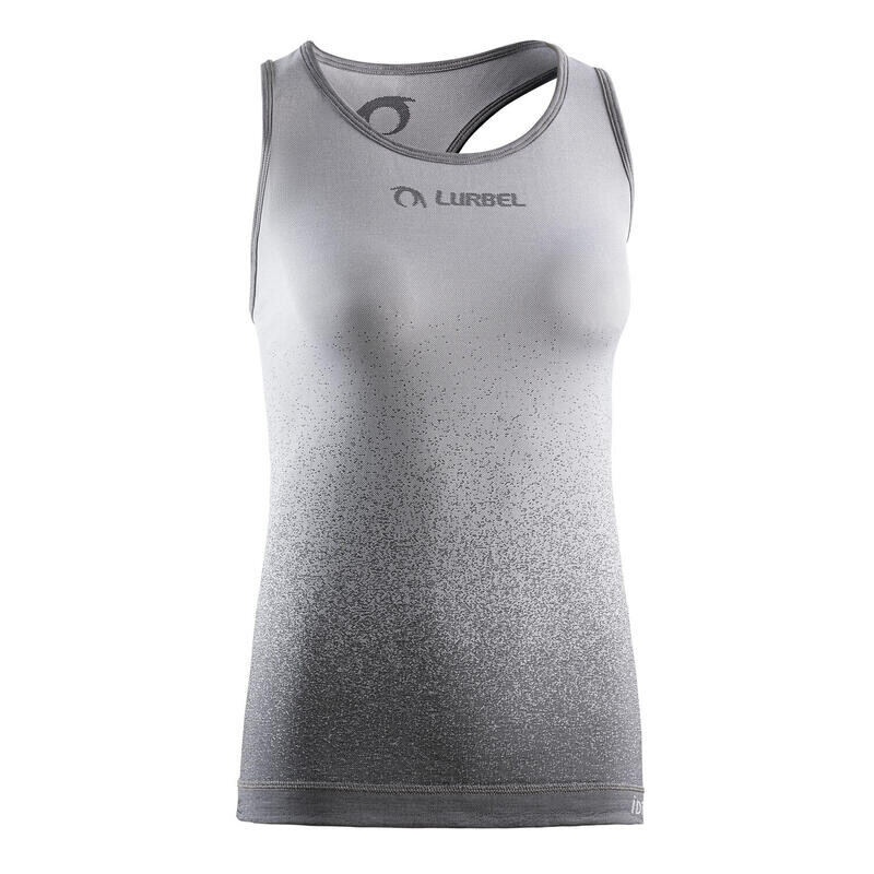 Женская уличная футболка без рукавов Lurbel Samba Singlet W, цвет gris
Женская уличная футболка без рукавов Lurbel Samba Singlet W, цвет gris