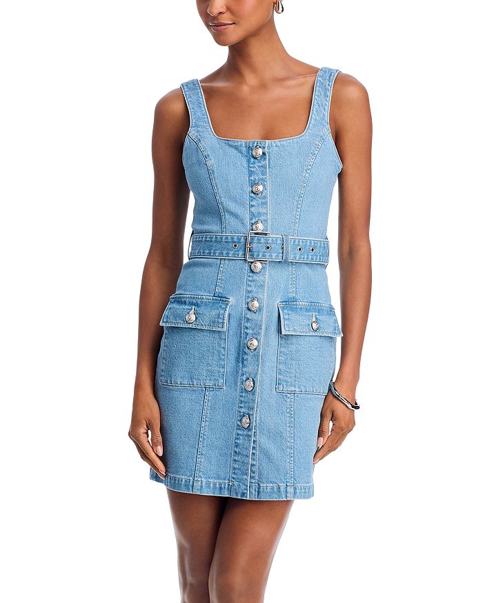 Мидди Платье-майка на пуговицах L'AGENCE, синий
Мидди Платье-майка на пуговицах L'AGENCE, синий