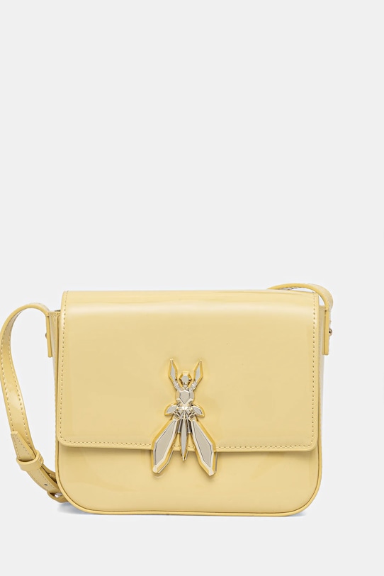Кожаная сумка Patrizia Pepe, желтый
Кожаная сумка Patrizia Pepe, желтый