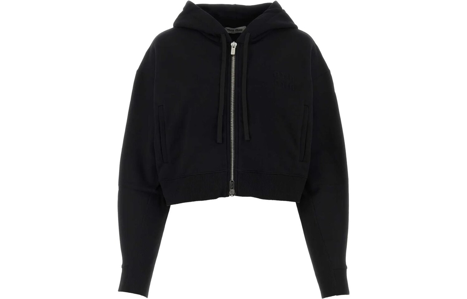 Толстовка женская черная Miu Miu 
Толстовка женская черная Miu Miu