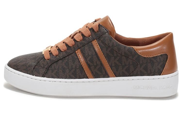 Кеды, скейтборд обувь женская низкая коричневый/белый Michael Kors
Кеды, скейтборд обувь женская низкая коричневый/белый Michael Kors
