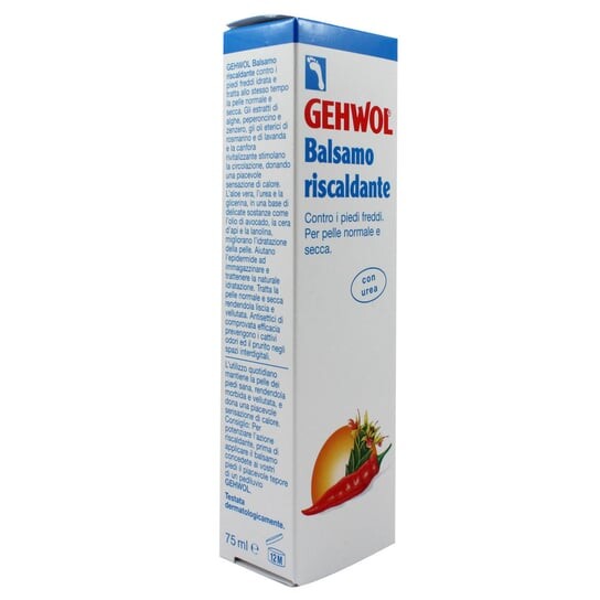 Бальзам для ног с согревающим эффектом, 75 мл Gehwol, Warming Balm
Бальзам для ног с согревающим эффектом, 75 мл Gehwol, Warming Balm