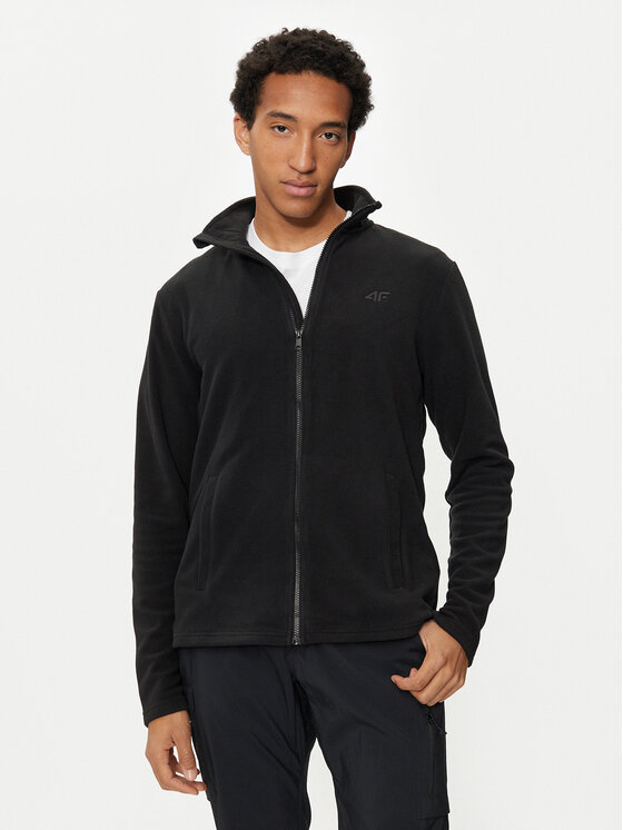 Флисовая куртка стандартного кроя 4F, черный
Флисовая куртка стандартного кроя 4F, черный