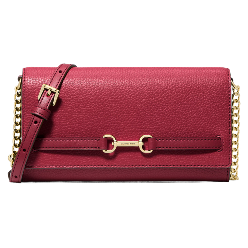 MICHAEL KORS Кожаный конверт Карсон из спилка 
MICHAEL KORS Кожаный конверт Карсон из спилка