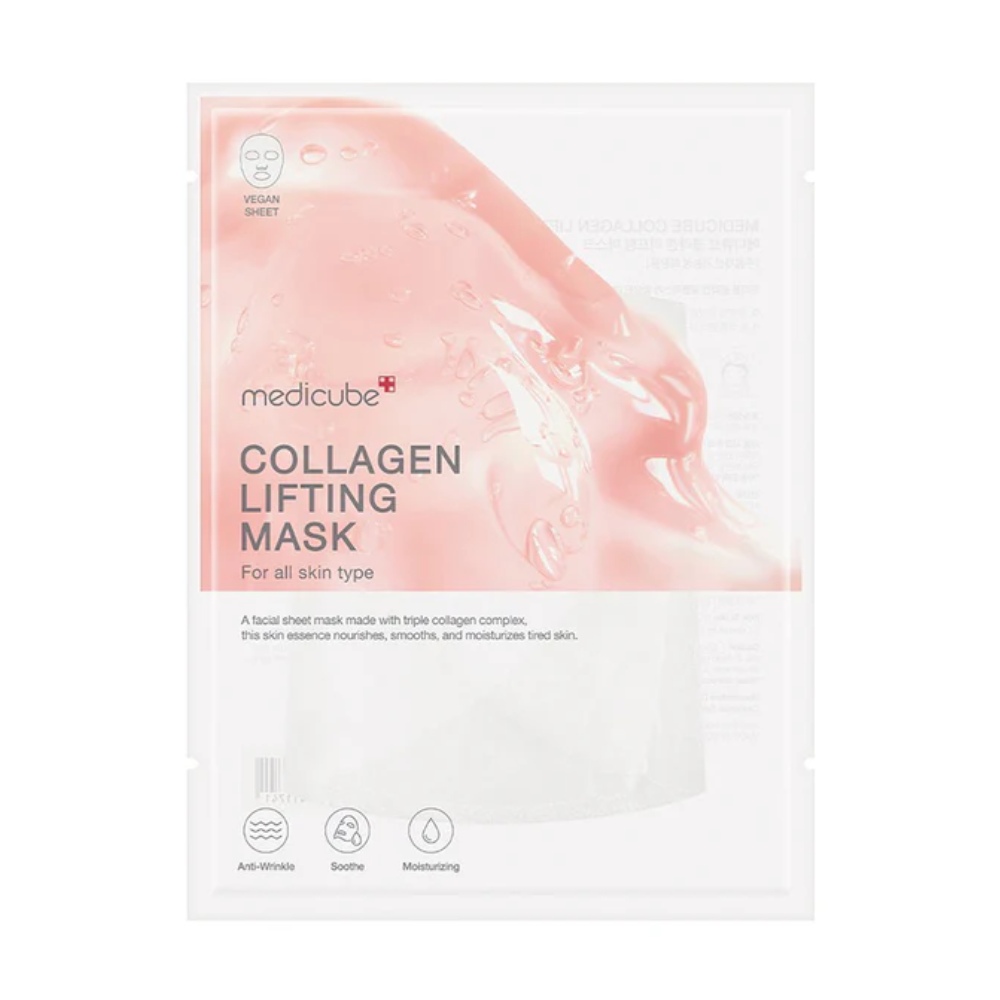 Коллагеновая маска Medicube Collagen Lifting, 1 шт., 27 г
Коллагеновая маска Medicube Collagen Lifting, 1 шт., 27 г