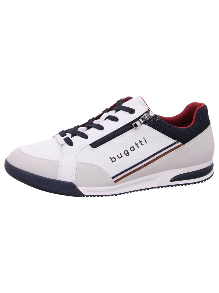 Кроссовки на шнуровке Bugatti, белый
Кроссовки на шнуровке Bugatti, белый