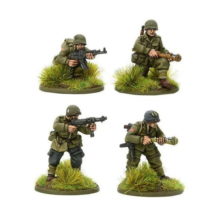 Воздушно-десантный с украденным немецким оружием (1944–45), Bolt Action - US Airborne (28mm)
Воздушно-десантный с украденным немецким оружием (1944–45), Bolt Action - US Airborne (28mm)