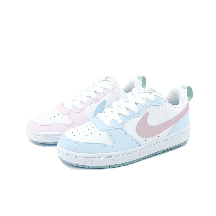 Детские кроссовки для скейтбординга Court Borough Low Recraft с противоскользящей подошвой и износостойкими подошвами для подростков Nike, розовый/синий
Детские кроссовки для скейтбординга Court Borough Low Recraft с противоскользящей подошвой и износостойкими подошвами для подростков Nike, розовый/синий