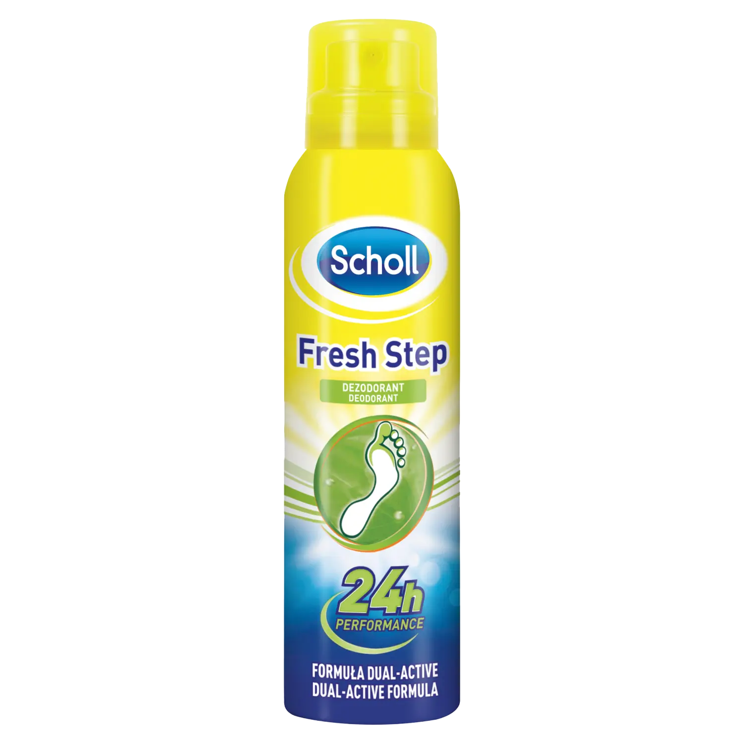 Scholl Fresh Step освежающий дезодорант для ног, 150 мл 
Scholl Fresh Step освежающий дезодорант для ног, 150 мл