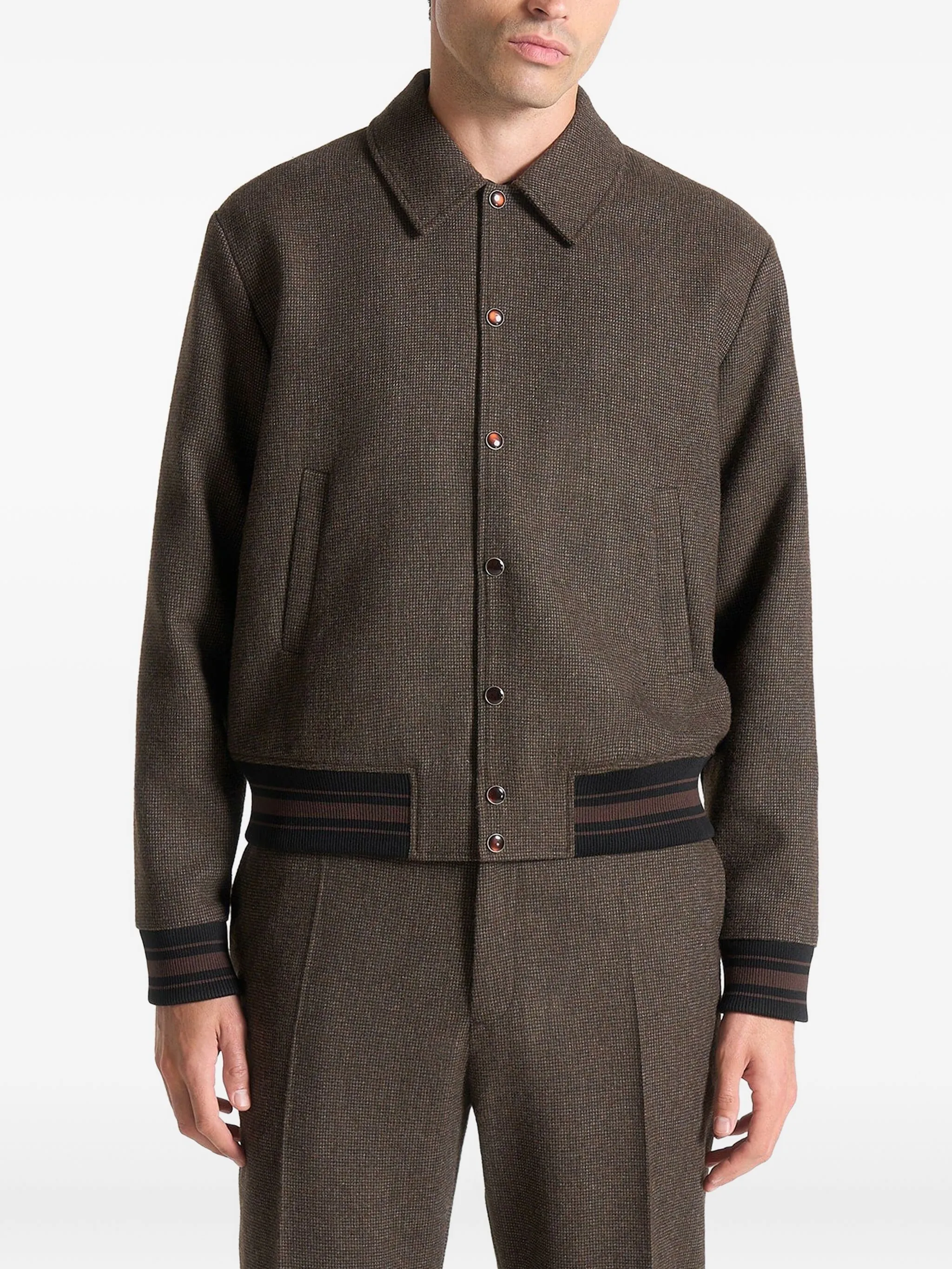 Пиджак в ломаную клетку Manière De Voir, коричневый
Пиджак в ломаную клетку Manière De Voir, коричневый