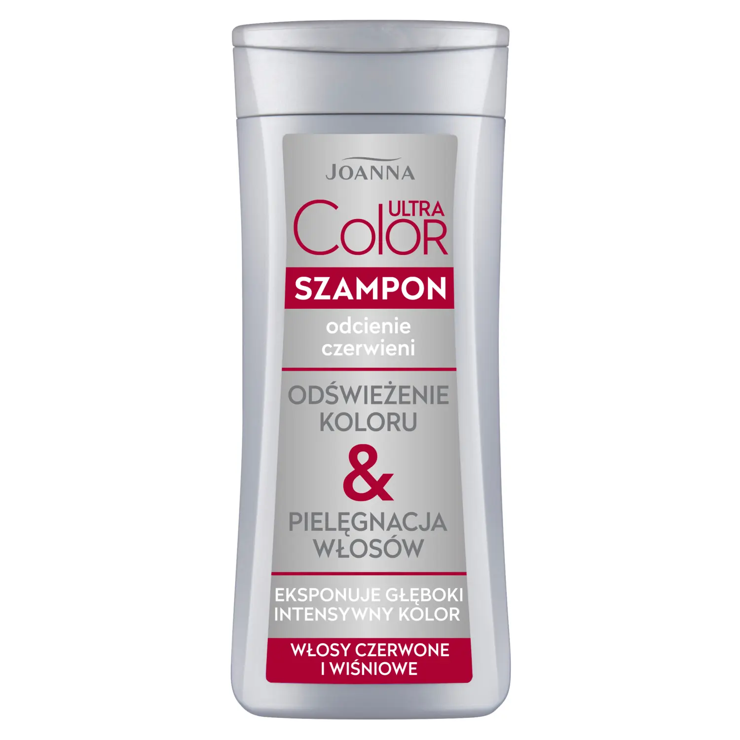 Joanna Ultra Color шампунь для волос в оттенках красного, 200 мл
Joanna Ultra Color шампунь для волос в оттенках красного, 200 мл