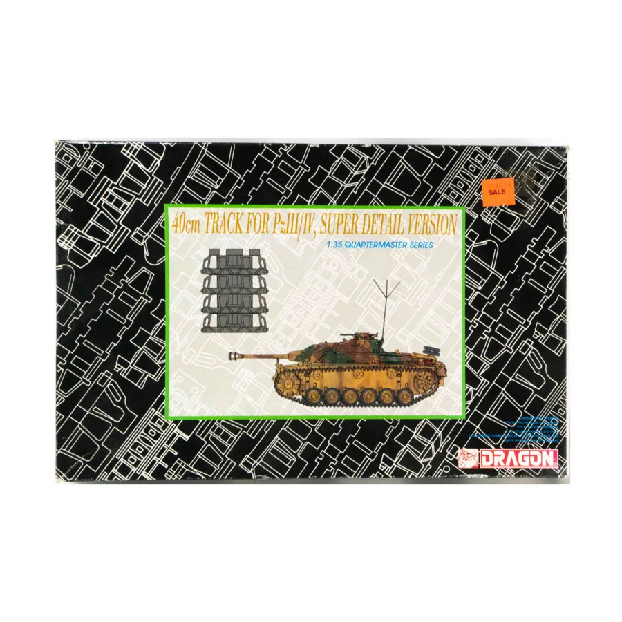 Гусеница 40 см для Pz.Kpfw.III/IV, Dragon Models - Quartermaster Series (1:35)
Гусеница 40 см для Pz.Kpfw.III/IV, Dragon Models - Quartermaster Series (1:35)