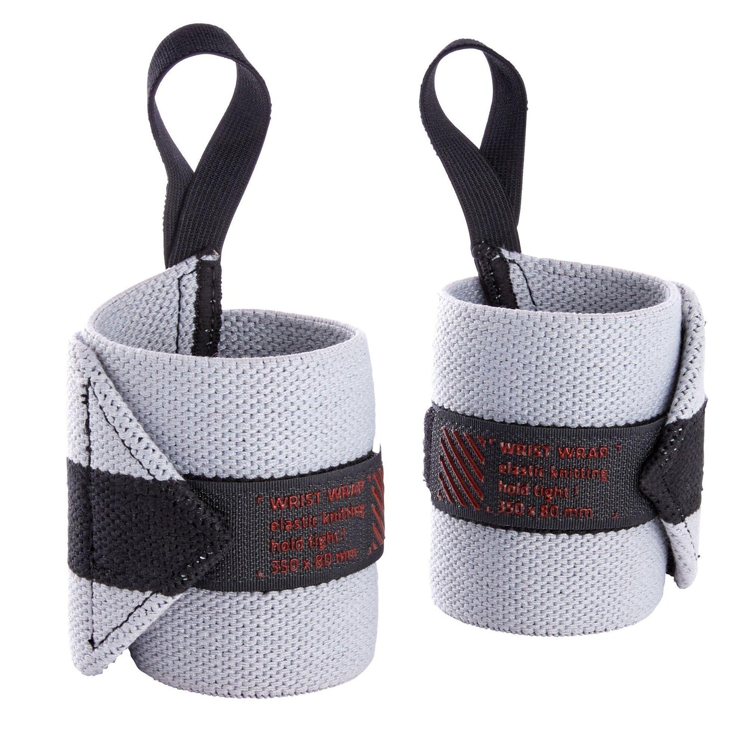 Повязки на запястья Fitness Wristwrap светло-серые DOMYOS, жемчужно-серый 
Повязки на запястья Fitness Wristwrap светло-серые DOMYOS, жемчужно-серый