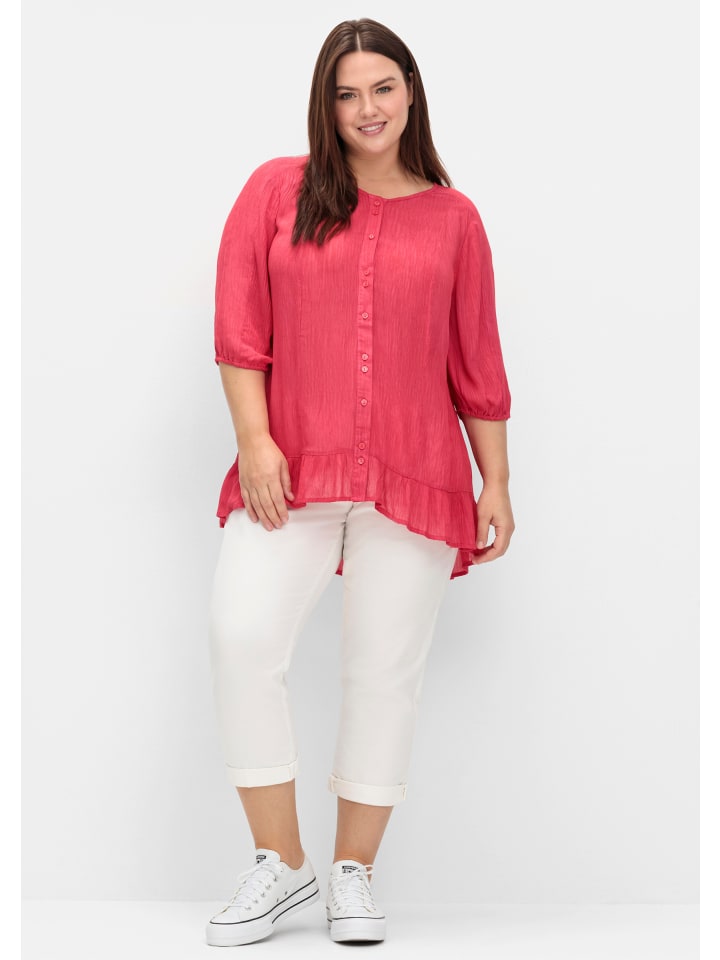 Блузка с короткими рукавами в цвете сорбет-розовый sheego
Блузка с короткими рукавами в цвете сорбет-розовый sheego